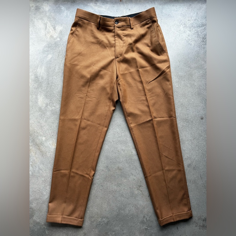 Zara Man Camel Pants